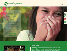Tablet Screenshot of myrefugehouse.org